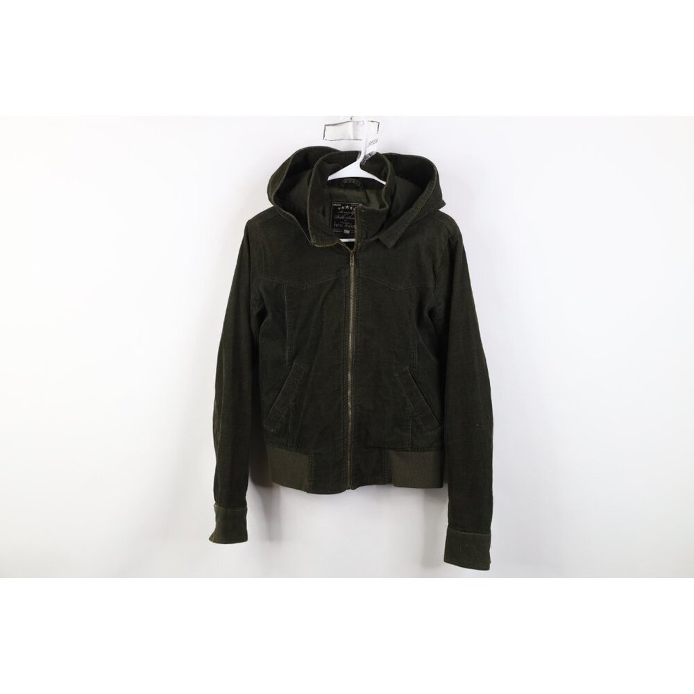 Vtg Y2K NECA Womens Medium Twilight New Moon Bella Swan Corduroy Hooded Jacket
